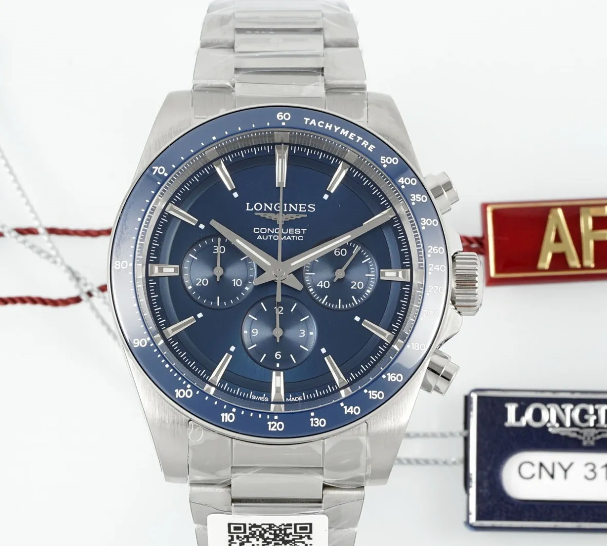 AF Factory Longines Concas L3.835.4.92.6 1:1 Best Edition Replica Watch